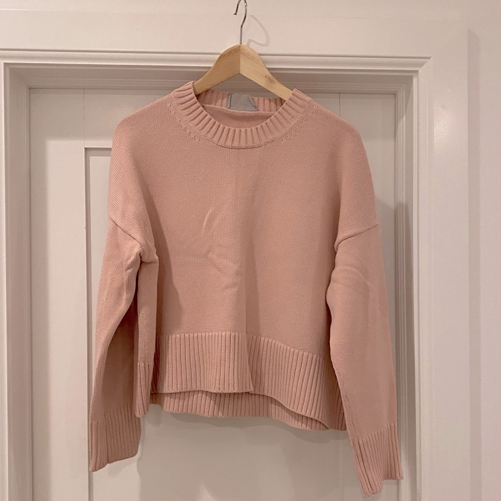 Everlane cotton square sweater